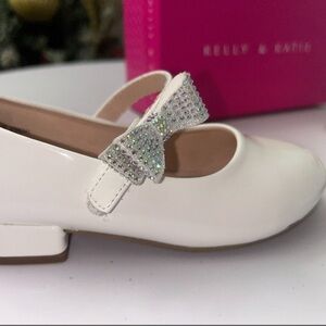 Kelly & Katie White Kids Dress Shoes